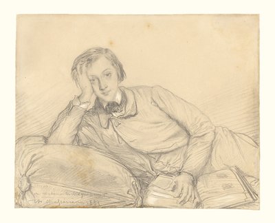 Portrait of Raymond de Magnoncourt by Théodore Chassériau