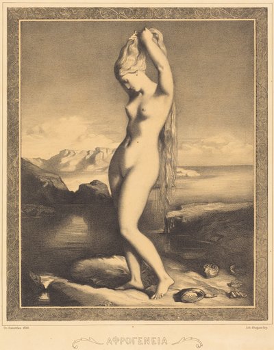 Venus Anadyomene by Théodore Chassériau
