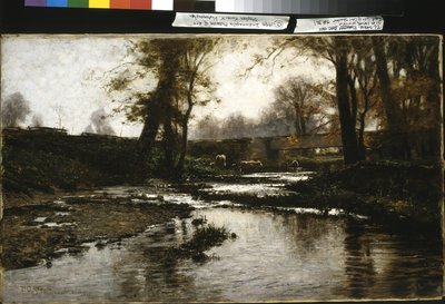 Pleasant Run by Theodore Clement Steele