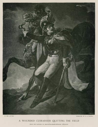 A Wounded Cuirassier Quitting the Field by Theodore Gericault