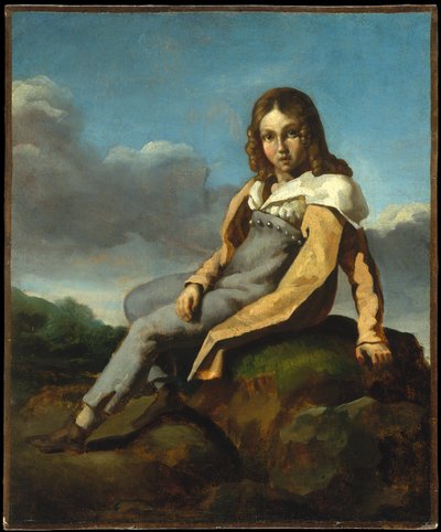 Alfred Dedreux (1810–1860) as a Child by Theodore Gericault