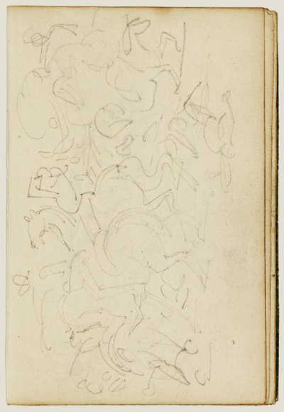 Cavalry Skirmish by Theodore Gericault
