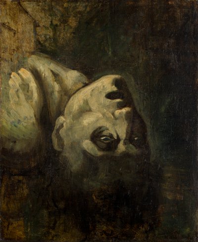 Head of a Drowned Man by Theodore Gericault