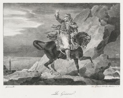 The Giaour by Theodore Gericault