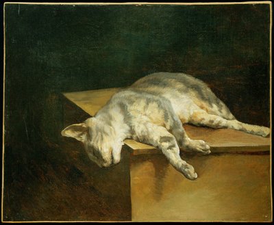 The dead cat by Theodore Gericault