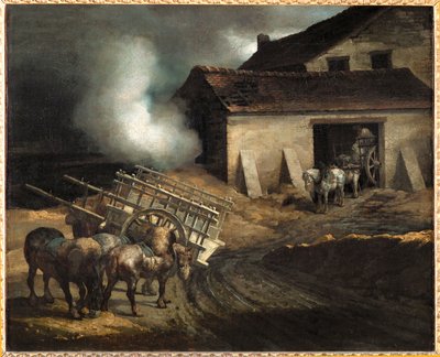 The Gypsum Oven by Theodore Gericault