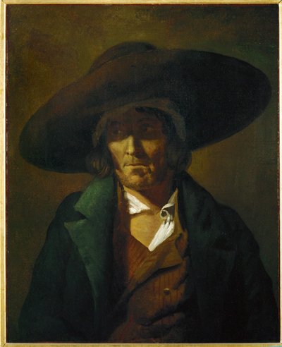 Portrait of a Man from the Vendee by Theodore Gericault