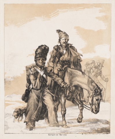 Return from Russia, c.1818 by Theodore Gericault