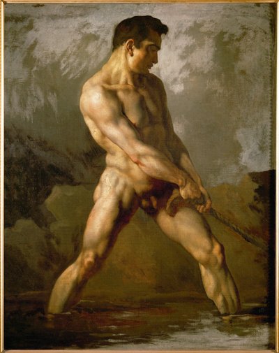 Study of a Male Nude by Theodore Gericault