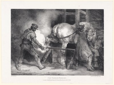 The Flemish Farrier by Theodore Gericault