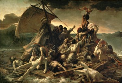 The Raft of the Medusa by Theodore Gericault
