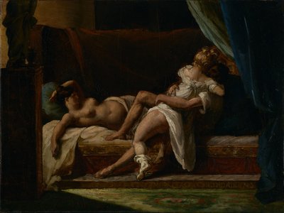 Three Lovers by Theodore Gericault