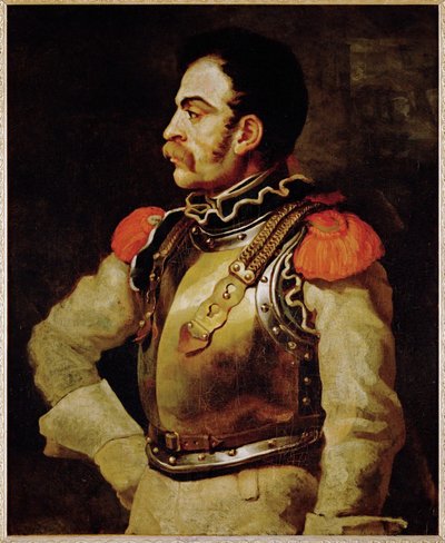 A carabineer, an Italian police officer by Theodore Gericault