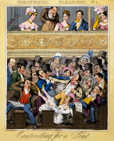 Contending for a Seat, plate 2 from 