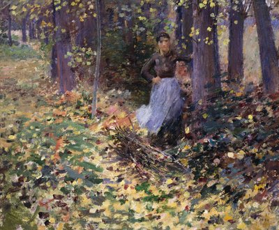 Autumn Sunlight by Theodore Robinson