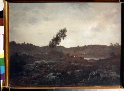View of Barbizon by Theodore Rousseau
