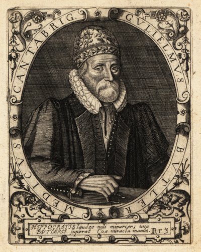William Butler, English academic by Theodore de Bry