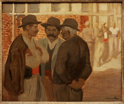 Construction Workers by Theophile Alexandre Steinlen