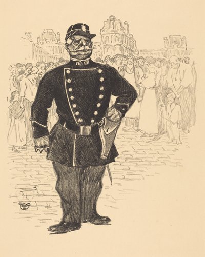 Peace in the Streets by Théophile Alexandre Steinlen