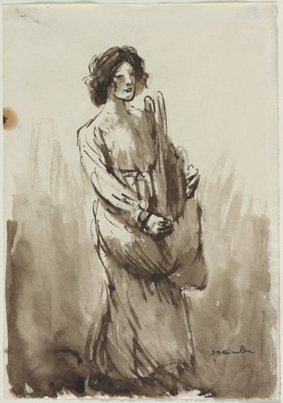 The Bread Carrier by Théophile Alexandre Steinlen