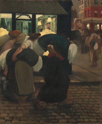 The Laundresses by Theophile Alexandre Steinlen