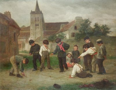 Hopscotch by Theophile Emmanuel Duverger