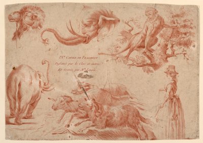 Title Page, from "IXe Cahier de Fragment" by Therèse Éléonore Lingée