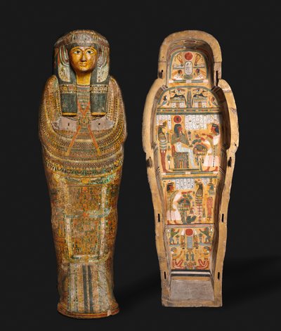 Coffin of Nesykhonsu, Thebes by Third Intermediate Period Egyptian