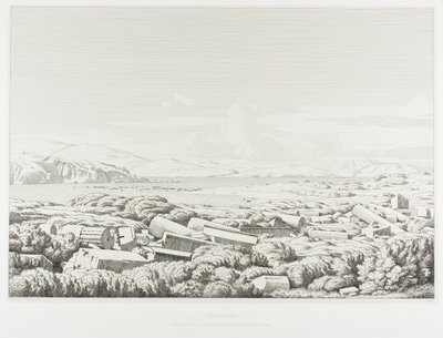 Cyclades: the Porticos of Philip, Port of Delos, Rinea (or Greater Delos) and Tinos by Théodore Caruelle d