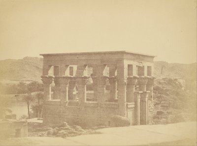 Kiosk of Trajan, Philae by Théodule Devéria