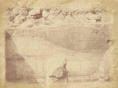 Medinet el-Bahari (Thebes) by Théodule Devéria
