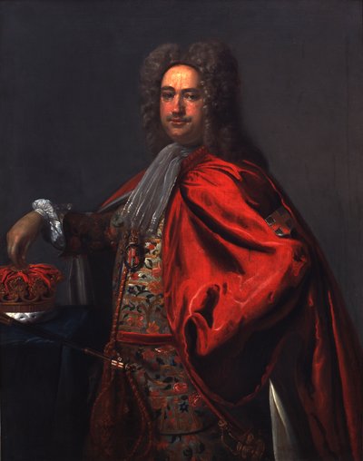 John Anstis, Garter King of Arms by Thomas (circle of) Hudson