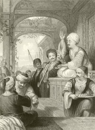 The Medak, or Eastern Story Teller by Thomas Allom