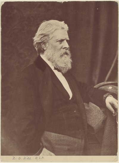 Portrait of D.O. Hill by Thomas Annan