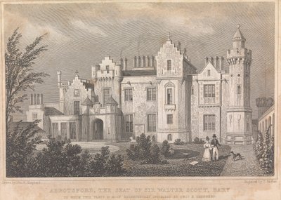 Abbotsford, The Seat of Sir Walter Scott Bart; page - (Volume One) by Thomas Barber