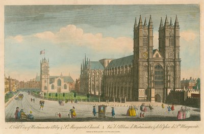 A south view of Westminster Abbey and St Margaret