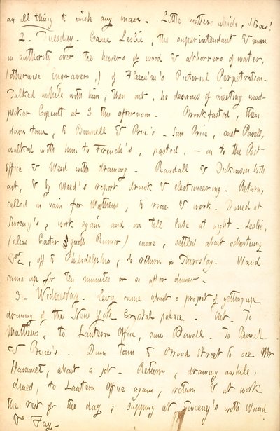 Thomas Butler Gunn Diaries - Volume 5, page 83, November 1-3, 1852 by Thomas Butler Gunn