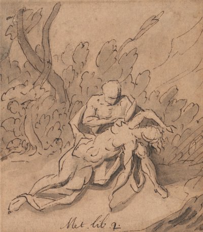 Jupiter and Callisto: Ovid, Metamorphoses, Book 2 by Thomas Carwitham