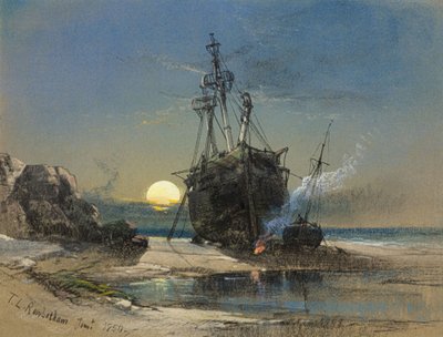 Moonlight by Thomas Charles Leeson Rowbotham