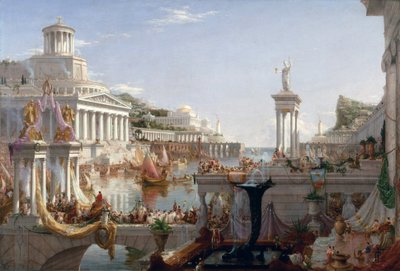The Course of Empire Consummation by Thomas Cole