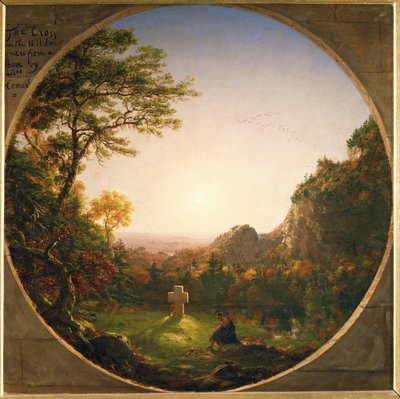 The Lonely Cross by Thomas Cole