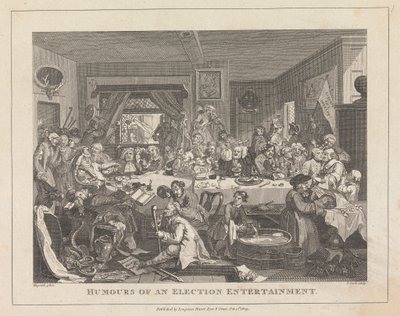 Humours of an Election Entertainment by Thomas Cook