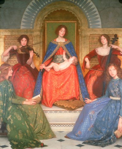 Holy Motherhood by Thomas Cooper Gotch