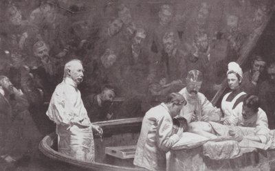 Philadelphia: Dr. D. Hayes Agnew, at the Close of a Clinic by Thomas Cowperthwait (after) Eakins