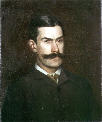 Portrait of Frank MacDowell, c.1886 by Thomas Cowperthwait Eakins