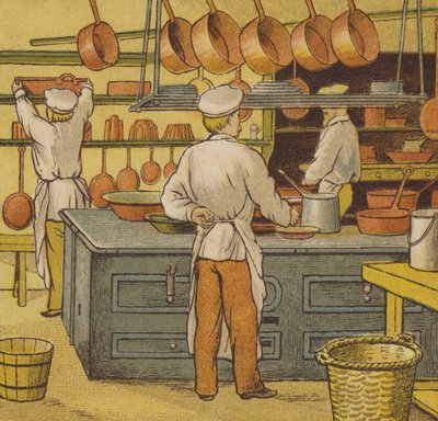 Caen: the hotel kitchen by Thomas Crane
