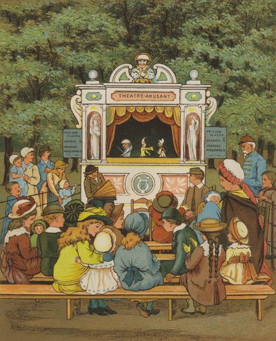 Paris: Punch and Judy by Thomas Crane
