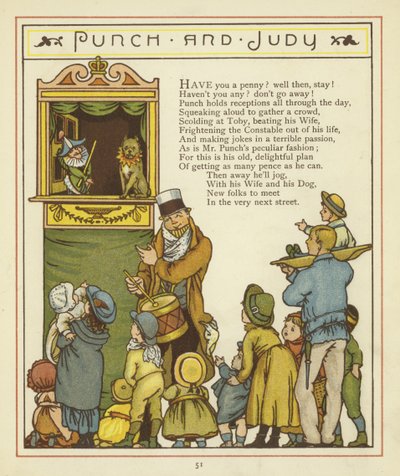 Punch and Judy by Thomas Crane