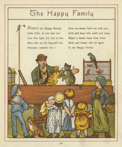 The Happy Family by Thomas Crane