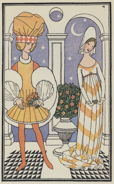 Illustration for The Decameron of Boccaccio by Thomas Derrick